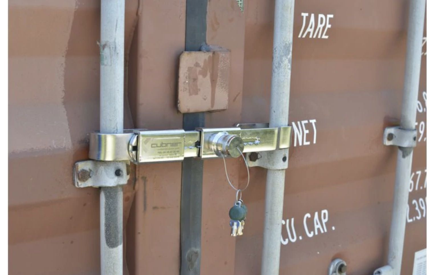 Cadenas pour container maritime - barlock - cubner_2