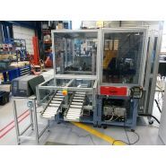 Cellule robotisée - Robaut - contrôle et calibrage de capteurs avec découpe, calibration, contrôle visuel et gravage laser_0