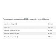 Epke pont roulant universel - demag - posé monopoutre de 16 t maxi_2