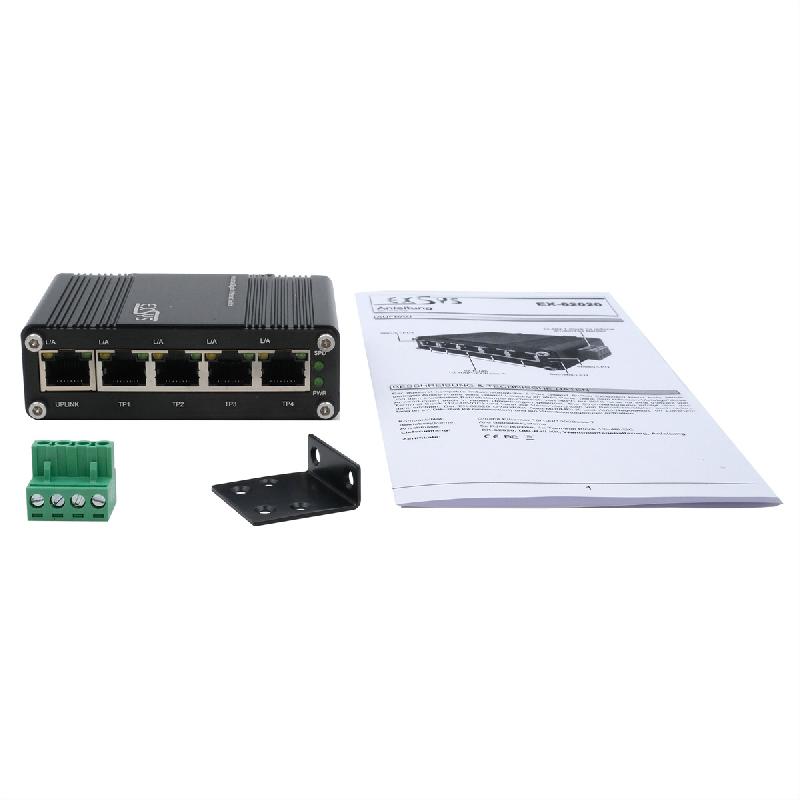 EXSYS EX-62020 Switch Ethernet industriel à 5 ports_2