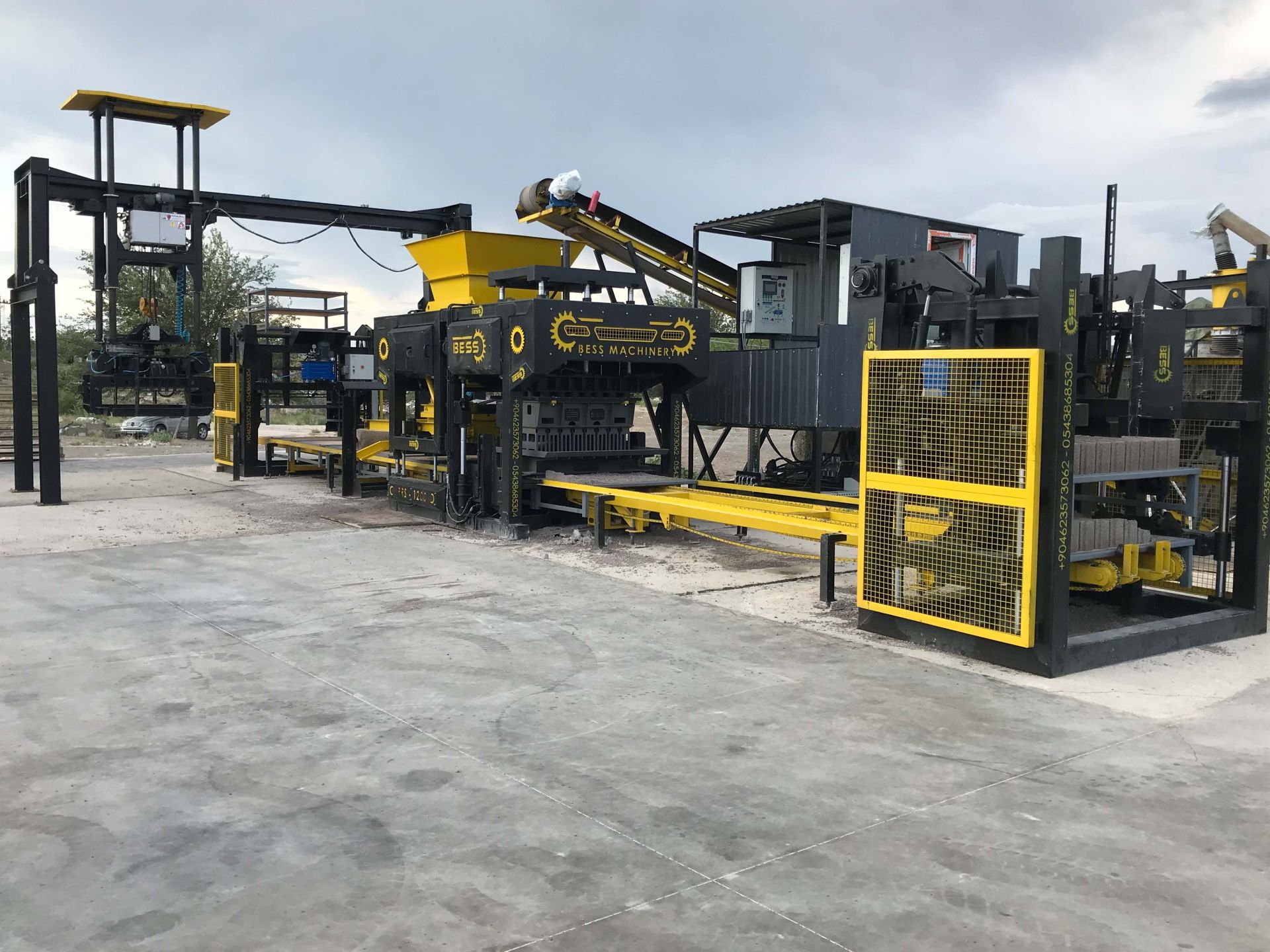 Machine à briquettes automatique PRS-1200 - Capacité 12000 briquettes en 8h - BEYAZLI GROUP_2