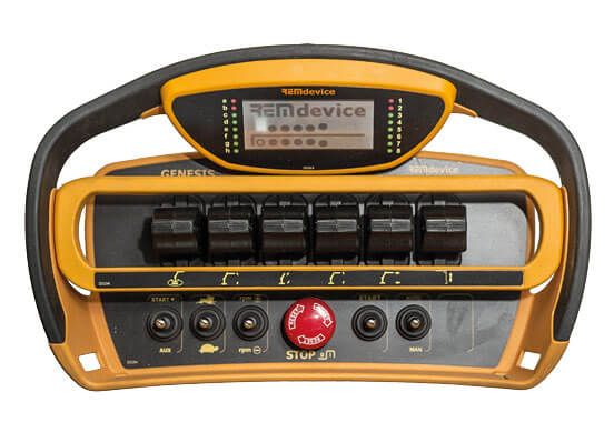 Genesis - télécommande radio industrielle - remdevice - 310x163x193 mm - 1580 gr - configurable et robuste avec chargement à induction_2