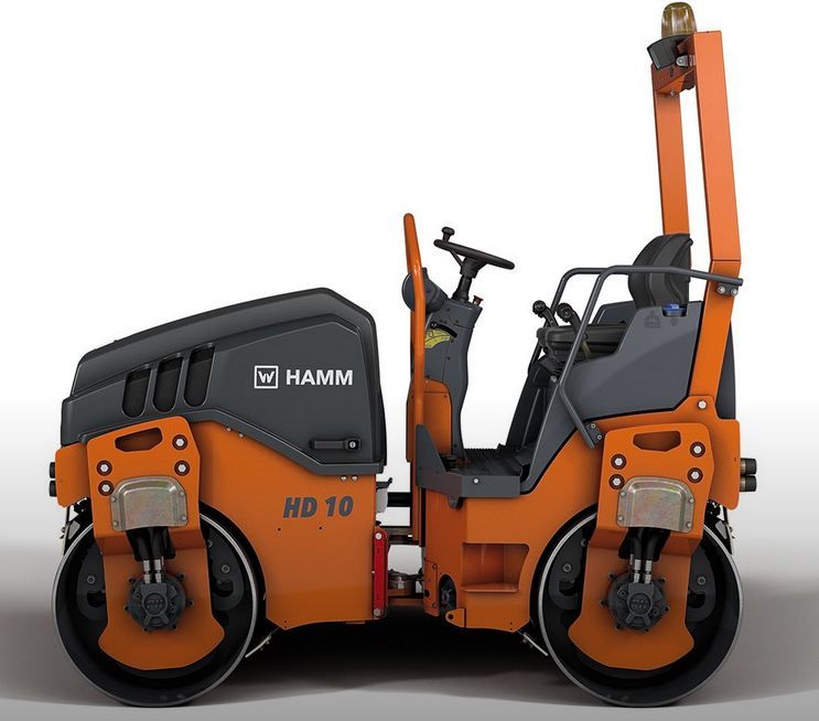 HD 10C VV - Rouleau compresseur tandem - Hamm - 1680 kg - Deux cylindres vibrants_2