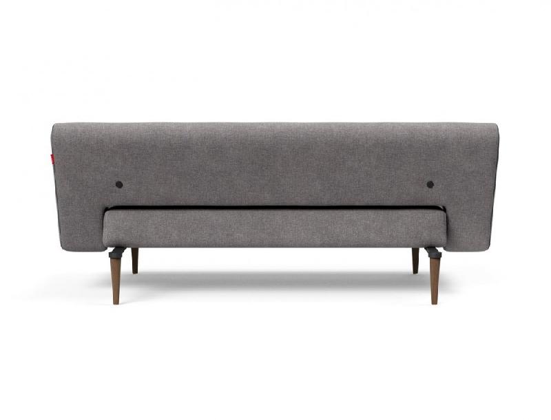 Canapé lit design UNFURL Innovation Living - Convertible 200x120 cm - Tissu Flashtex Light Grey_2