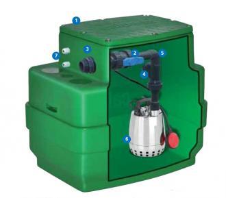 Poste de relevage 230 litres - eau claire - 304263_2