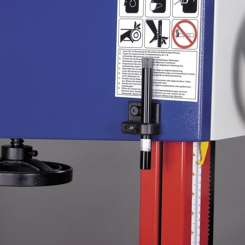 Scie à ruban verticale Holzkraft HBS 533 S - 5155313 avec système 'Quick Action' et table orientable_2