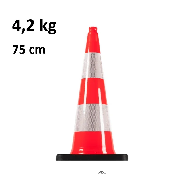 Cône de chantier 75 cm_2