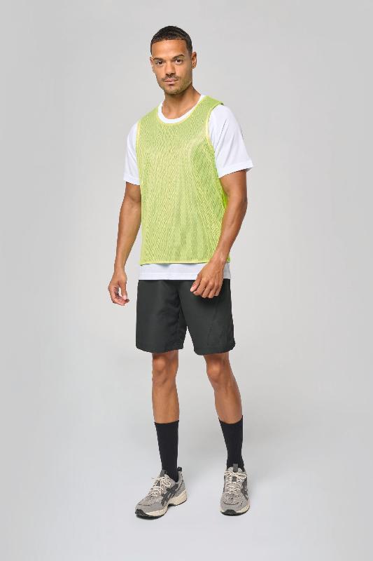 Chasuble réversible multisports unisexe - PROACT - Maille ajourée 100% polyester - Réf: PA042_2