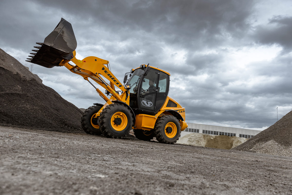 Chargeuse 6,2t Venieri 4.63H - Transmission hydrostatique Bosch Rexroth, Moteur Yanmar, Capacité 1,0-1,7m³_2