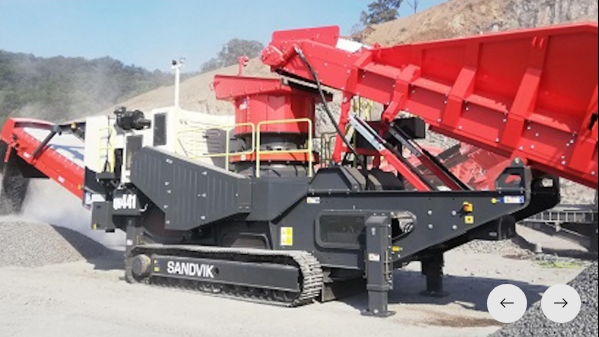 Concasseur à cône sur chenilles Sandvik QH441 - productivité continue et faible intervention opérateur_2