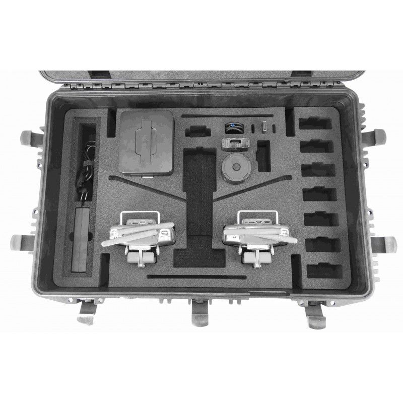 Inspire 2 - Mallette de rangement pour drone - Caltech - Mode Travel - VEN-I2 - Étanche et robuste_2