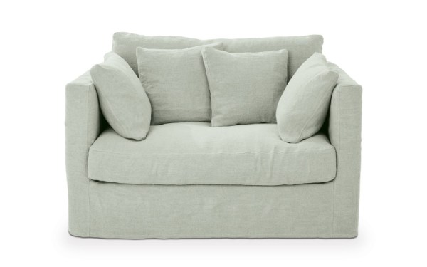 Fauteuil XL Nomad 130 cm - Home Spirit - Confortable et déhoussable avec coussins en plumes_2