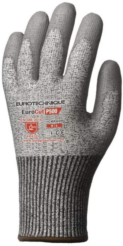 GANTS MANUTENTION anti coupures P500 (4x43) milieu sec_2