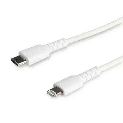 StarTech Cble USB-C vers Lightning Blanc Robuste 2m_2