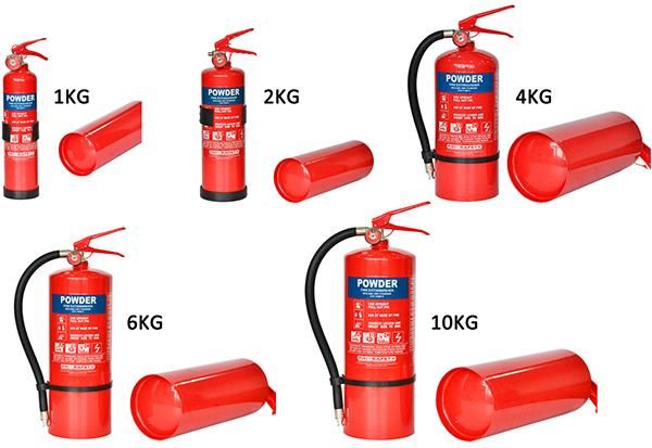 Cpd1a - Extincteurs portatifs à poudre sèche Pri-Safety - Capacité 1 kg - Normes chiliennes_2