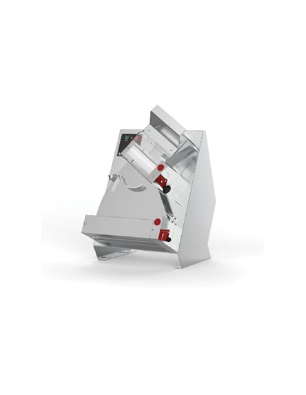 Laminoir à pizzas Pizza Group - 2 rouleaux obliques - Acier inox - Réglage épaisseur et diamètre_2