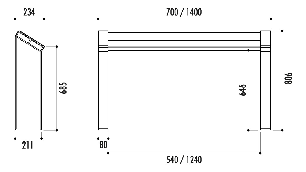 Assis-debout Marina - Public - Design ergonomique et robuste_2