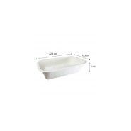 Barquette biodégradable en bagasse - Naturesse - 850 ml - longueur 22,9 cm - référence NN03060033_2
