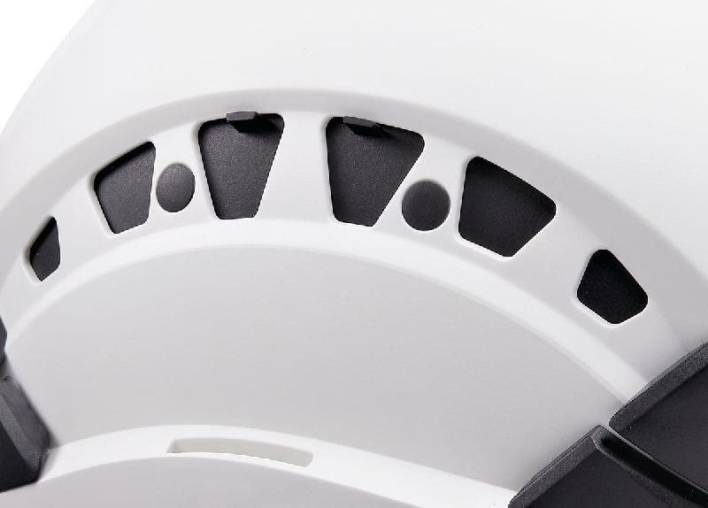 Casque de protection PETZL Vertex VENT blanc - Confort ventilé et adapté aux travaux en hauteur et au sol_2