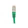 Cordon RJ45 Catégorie 6 S/FTP vert - 0,3 m - Blindage optimal en cuivre - Normes ANSI/TIA 568 et ISO 11801_2