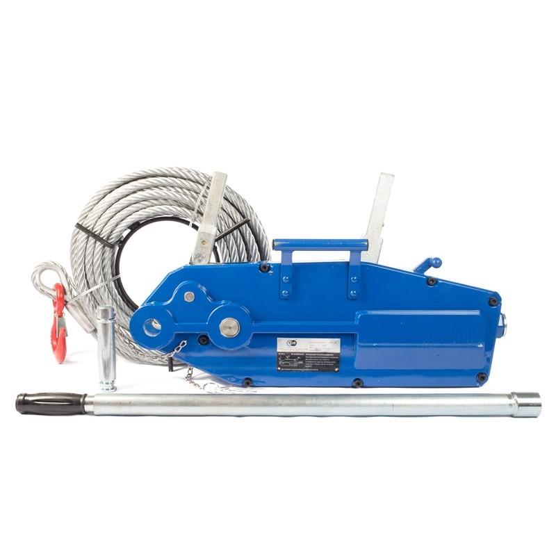 Treuil de traction à levier TOR ZNL 5400 - 5,4 tonnes, câble 20m - Réf. 11254_2