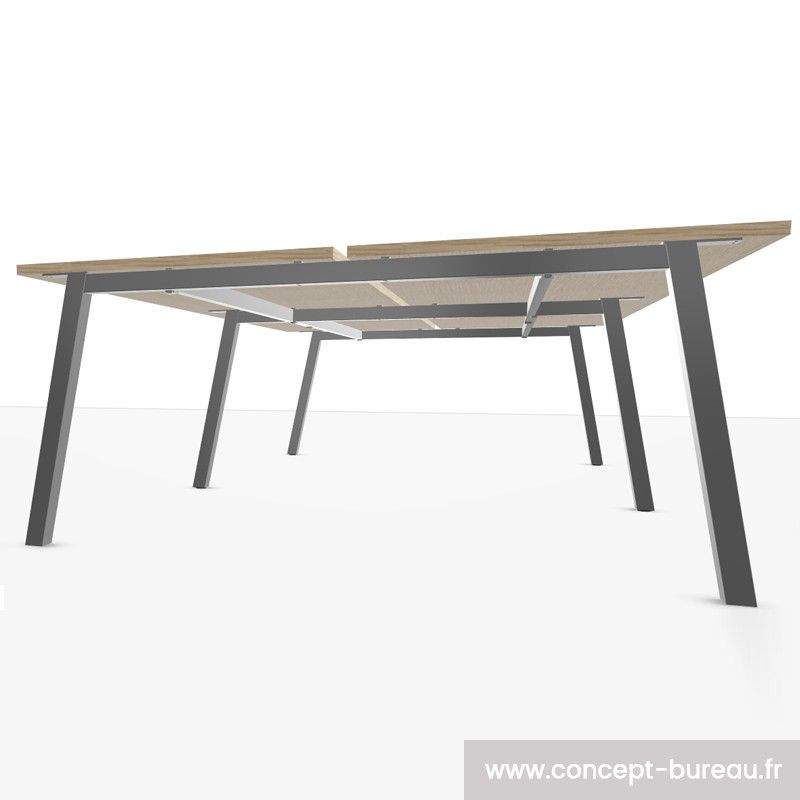 Uri - bureau open space - concept bureau - pour 4 personnes_2