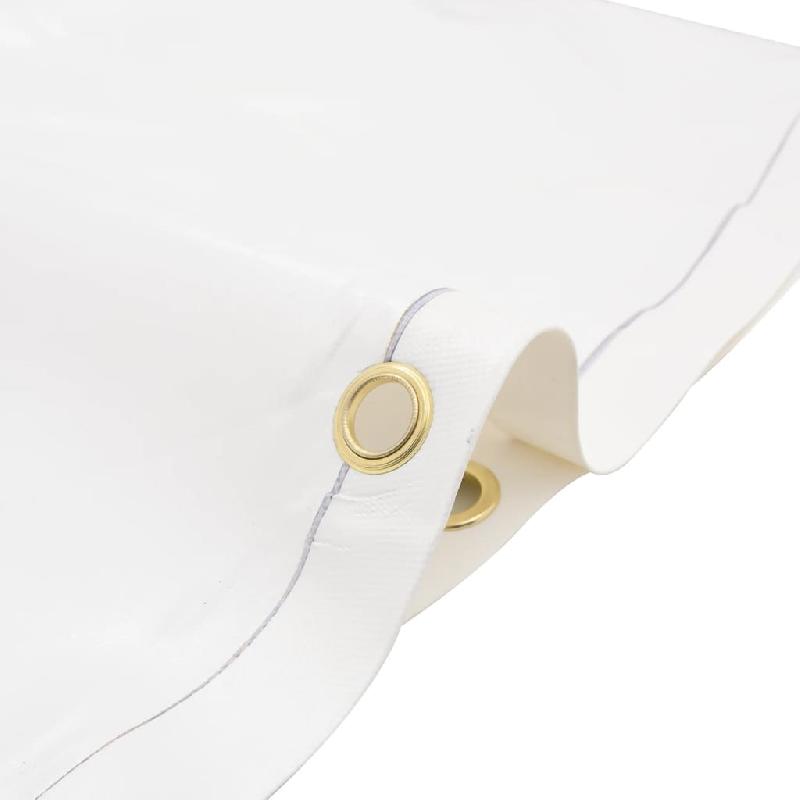 Vidaxl bâche blanc 5x6 m 650 g/m² 156071_2