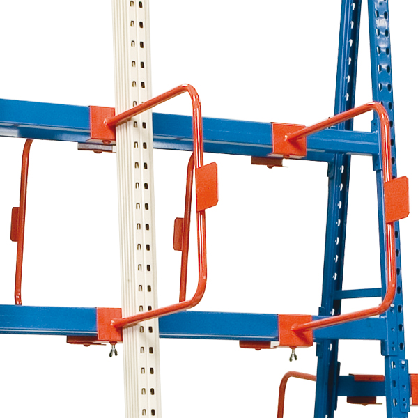 Rayonnage métallique  adapté au stockage de produits longs, barres et tubes, en position verticale_2