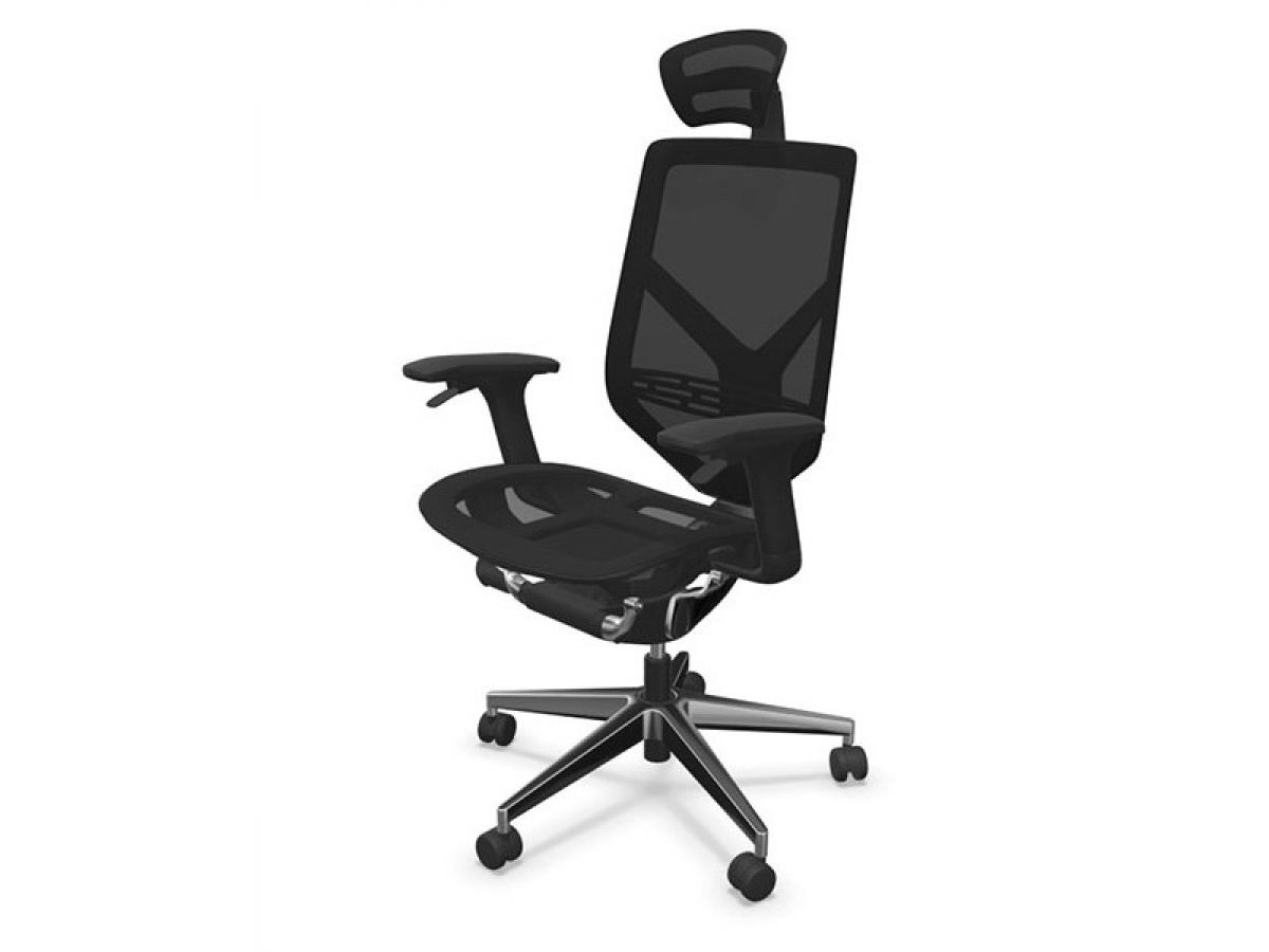 Siège bureautique ergonomique en résille - TECHNO - confort, durabilité et design ajustable_2