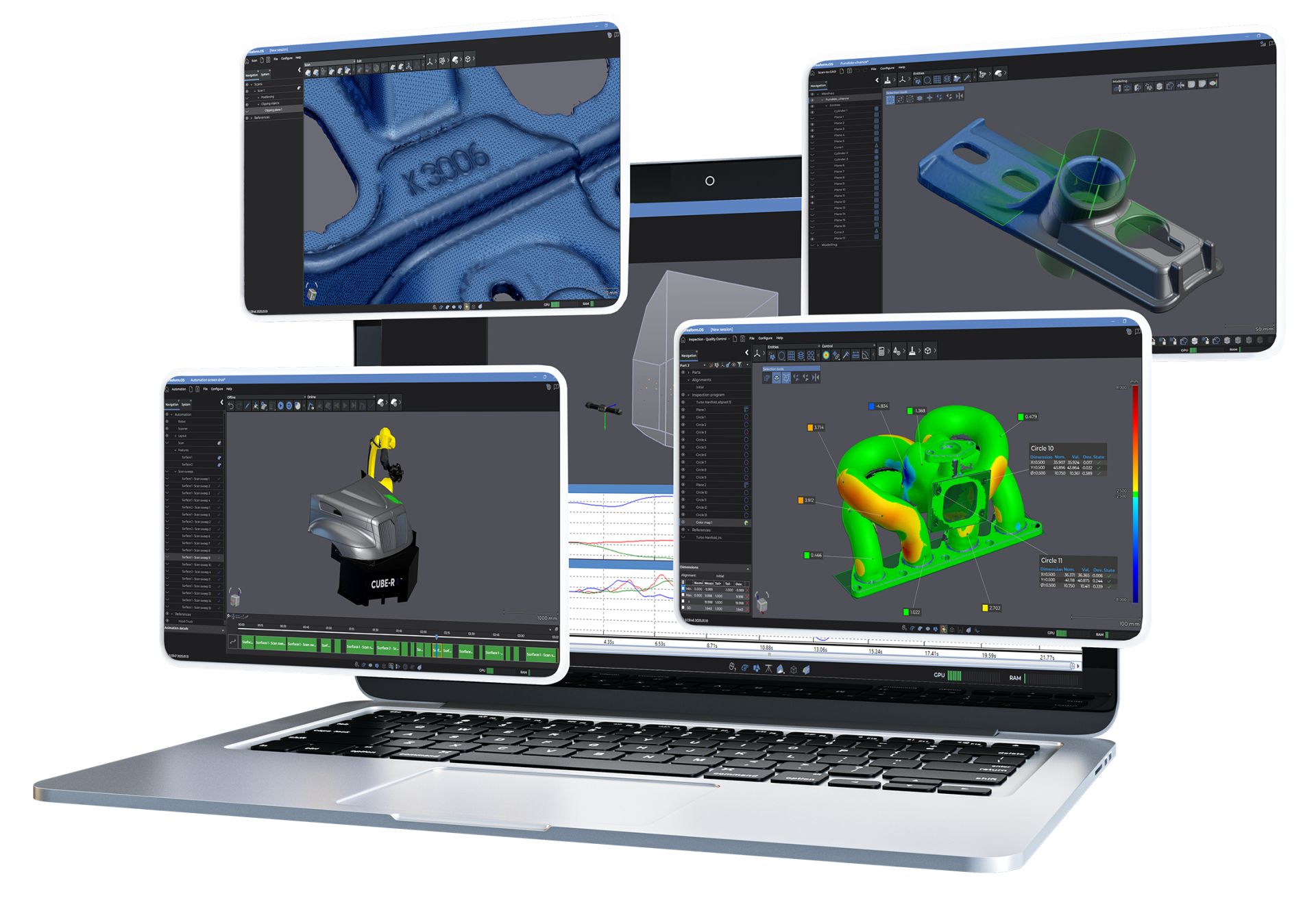 Creaform Metrolog Suite - Logiciel de métrologie 3D_2