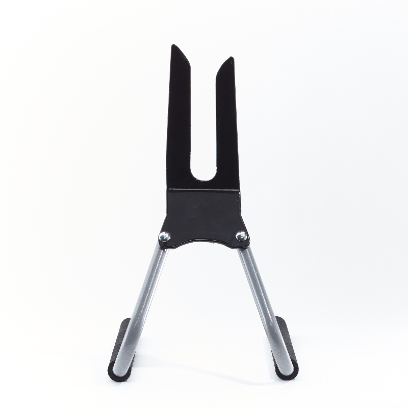 MOTTEZ - Range vélo sur pied B054Q - Compatible tous vélos avec freins à disque et lamelle extra plate_2