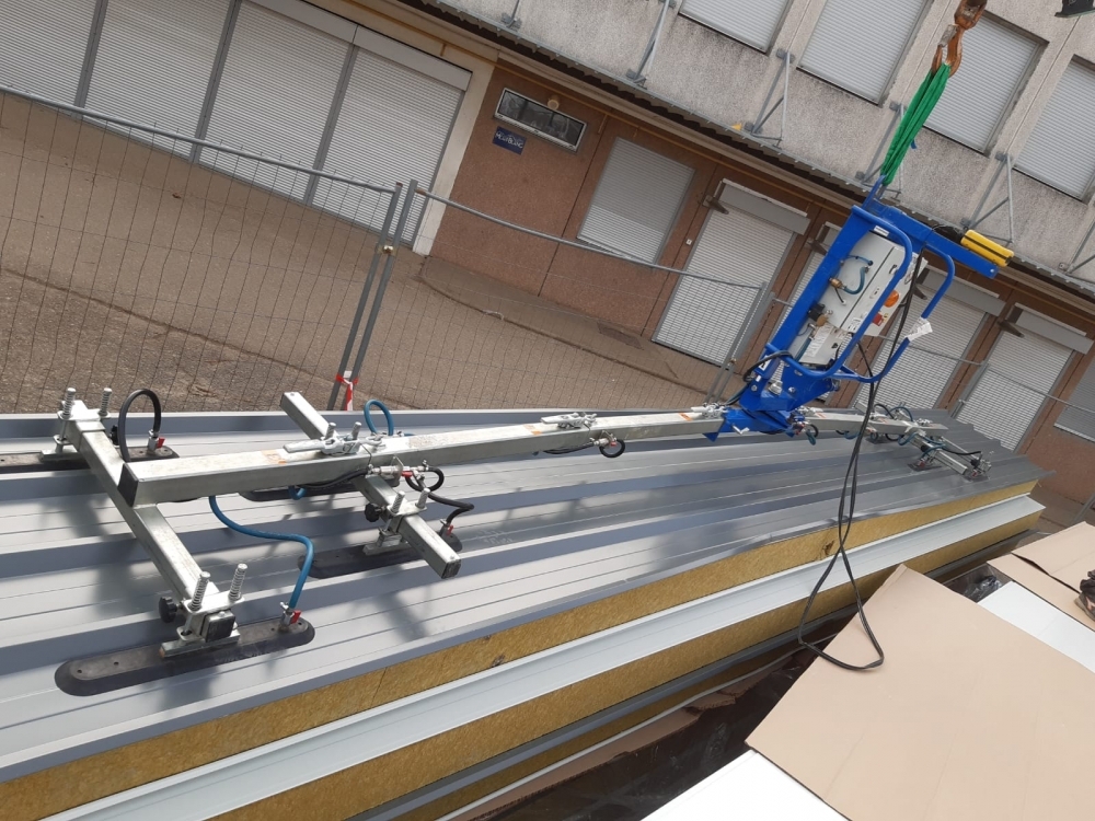 Palonnier pour panneaux sandwich et bardage - Capacité de levage 400 kg_2