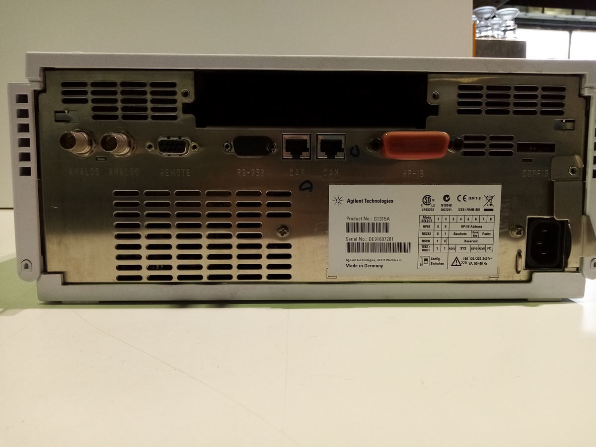 Chromatographie liquide - Détecteur DAD G1315A Agilent reconditionné - Référence P20060770_2