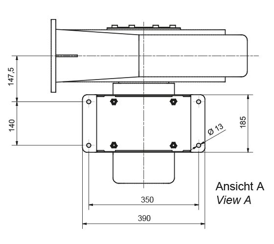 Ventilateur radial Atex RD 72 - Elektror - moyenne pression - jusqu'à 90 m³/min et 6.800 Pa_2