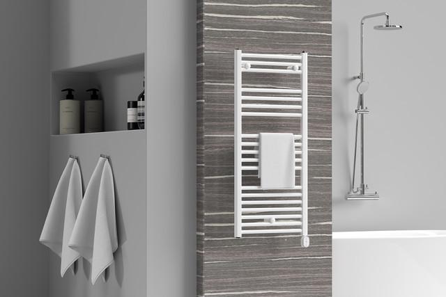 Sèche-serviette ELBA OVAL 750W Noir - Rointe - TELVF50N112_2