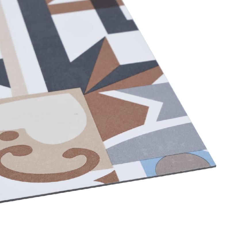 Vidaxl planche de plancher autoadhésif pvc 5,11 m² motif mono 146612_2