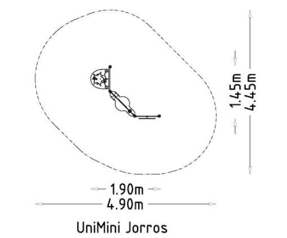 Panneau d'éveil Unimini Jorros réf-8046232 - HAGS - structure pour aire de jeux pour enfants 1-5 ans_2