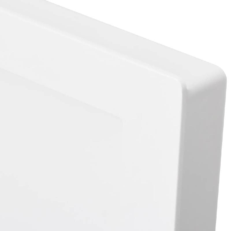 Vidaxl niche de douche avec 3 compartiments blanc mat 41x99x9 cm 151399_2
