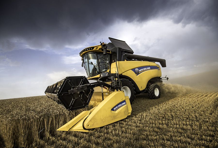 Cx5.80 - tier 4b moissonneuse batteuse - new holland - trémie (l) 8300_2