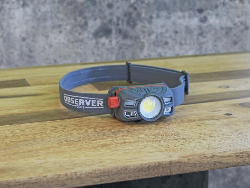 Lampe frontale à faisceau focalisé - réglage 60 à 450 lumens - IP67 - autonomie jusqu'à 20h - Réf. 897509_2