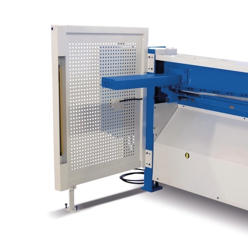 Cisaille à tôle motorisée Metallkraft MTBS 3102 - Construction robuste - Butée arrière manuelle - Lame Premium pour inox_2