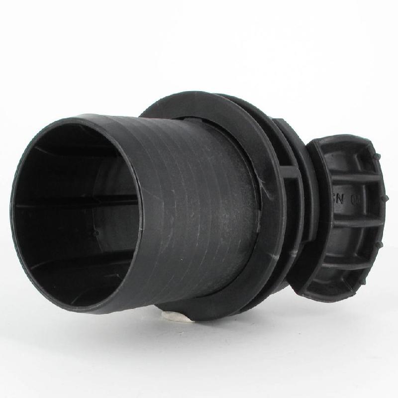 Demi-raccord symétrique avec verrou - DN 80 mm - Embout annelé Ø 90 mm - PP_2