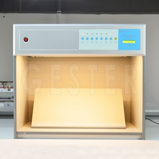 Cabinet d'évaluation des couleurs pour tissu - Gester - 20 kg - GT-D08 avec 6 sources lumineuses_2