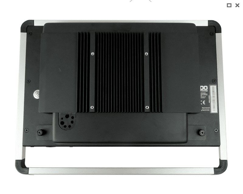 Panel PC fanless FUTURA 18wqp résistant aux chocs IK08