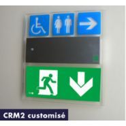 Bloc d'éclairage de sécurité élégant et léger avec technologie avancée