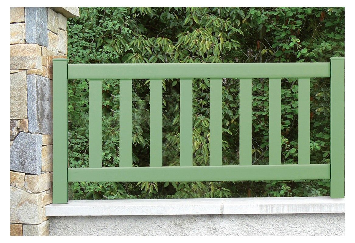 Clôture en aluminium Basae/Lenoa - Roy - Hauteur 643 mm - 23 coloris disponibles_2