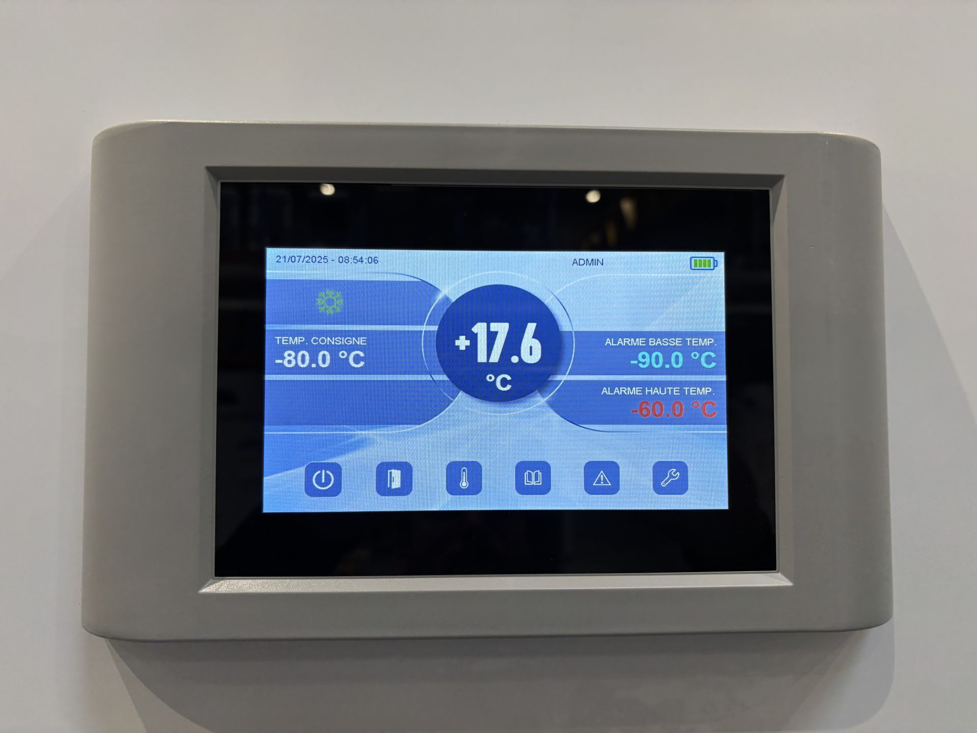 Congélateur Vertical Statique CVS-80 - Température -80°C - 125L à 725L_2