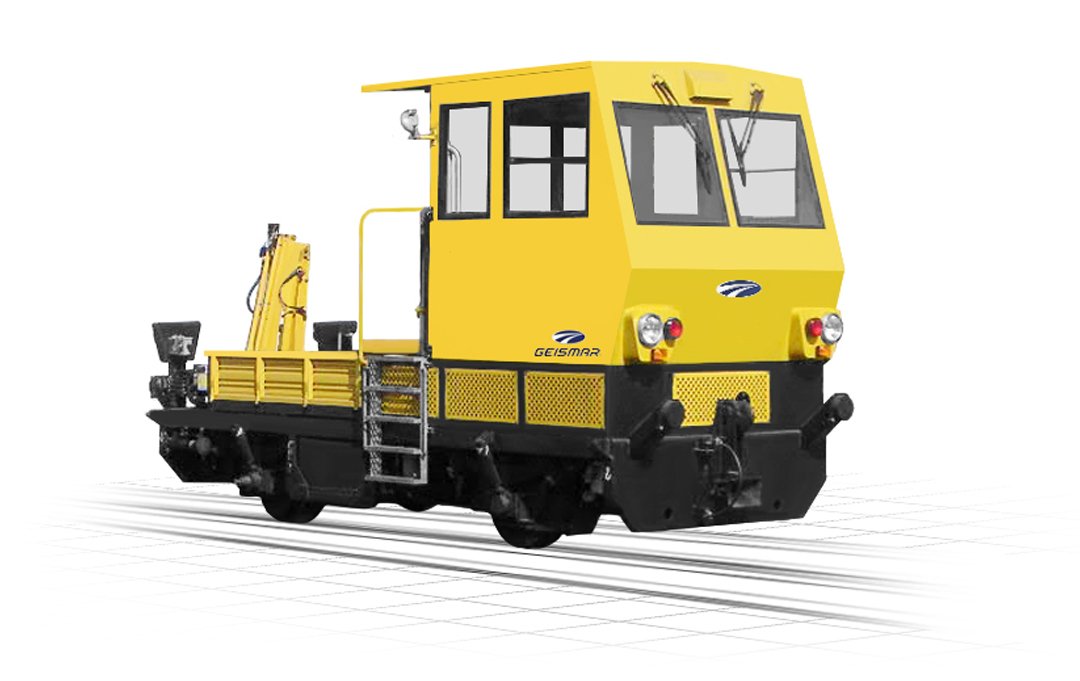 Draisine de chantier personnalisable Picker Dragon – VMT/VMB - haute performance et normes ferroviaires_2