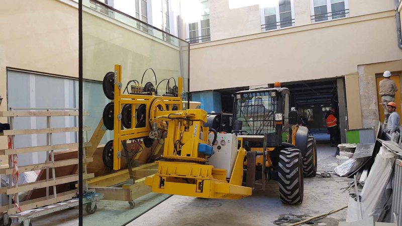 Multi-élévateur à ventouses STGA4 - Charge 500 à 1500kg - Basculement hydraulique et rotation motorisée_2