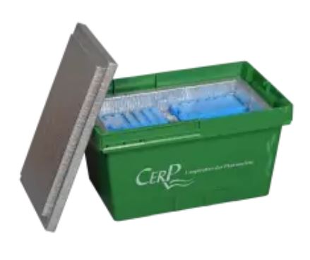 Bac isotherme de répartition pharmaceutique - transport sécurisé de produits thermosensibles sur 24h_2
